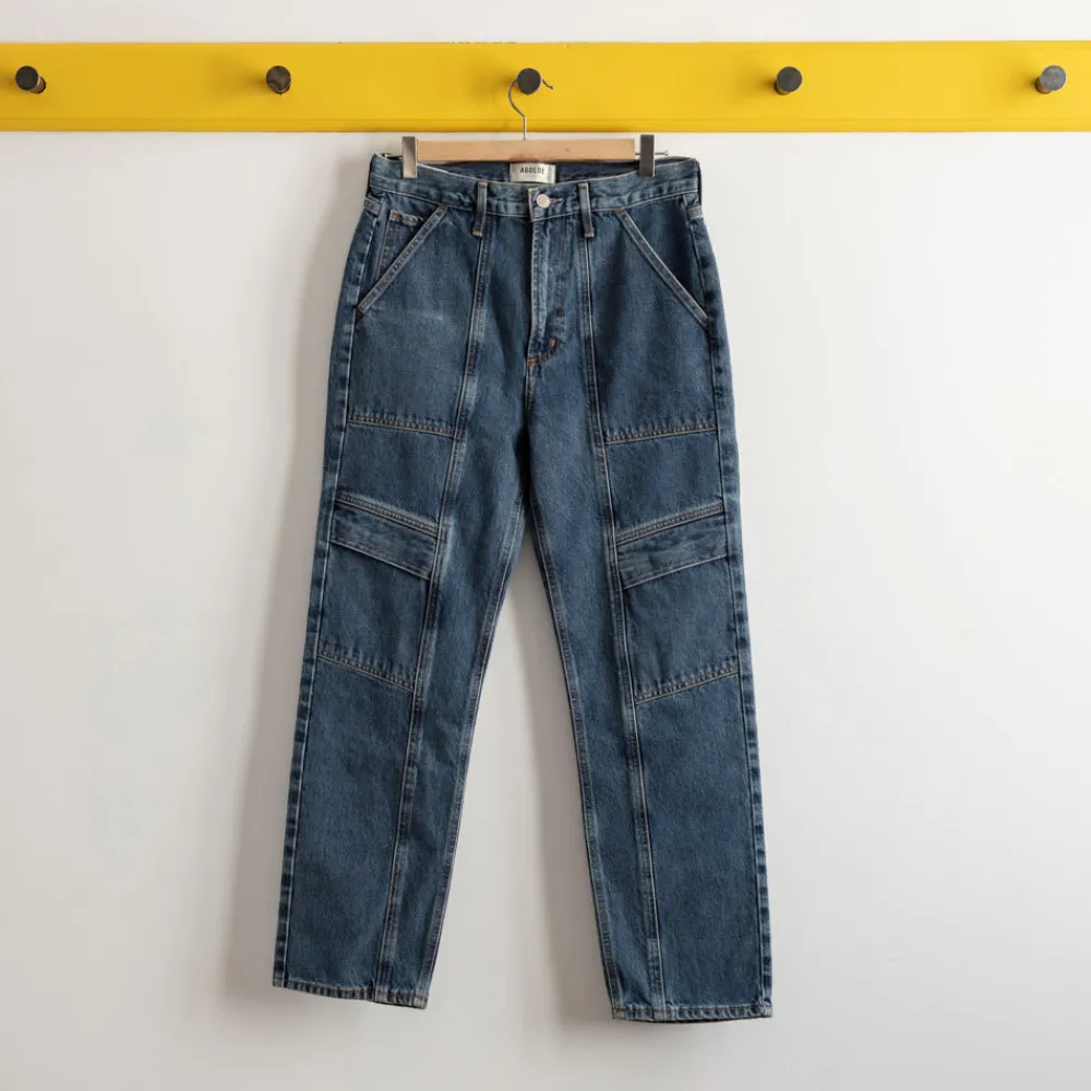 Store Agolde - Jeans Cooper Cargo - Bleu