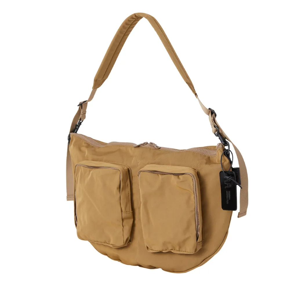 Online AMIACALVA - Sac Gabardine Bodybag - Beige