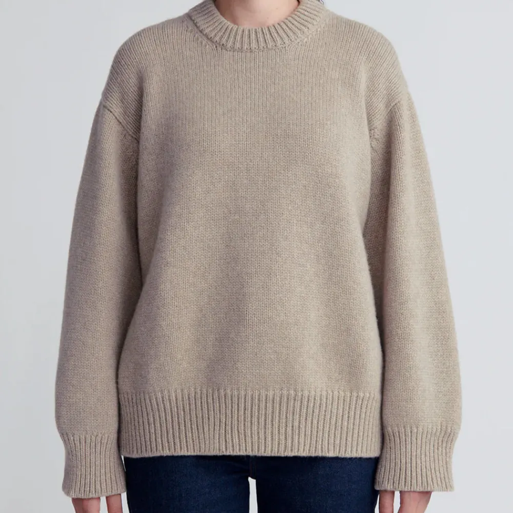 New u0026 Daughter & Daughter - Col roulé Caragh - Beige