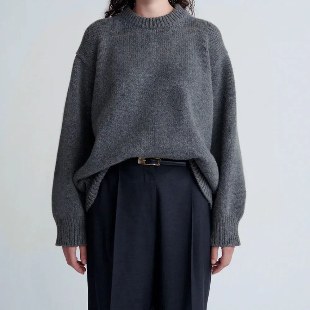 Online u0026 Daughter & Daughter - Col roulé Caragh - Gris