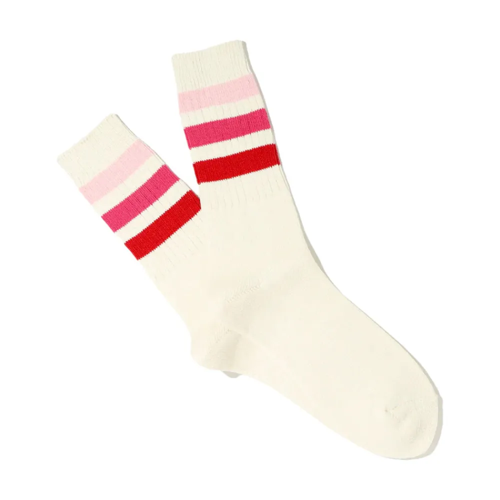 Hot Anonymous ISM - Chaussettes Gradation Crew - Rouge