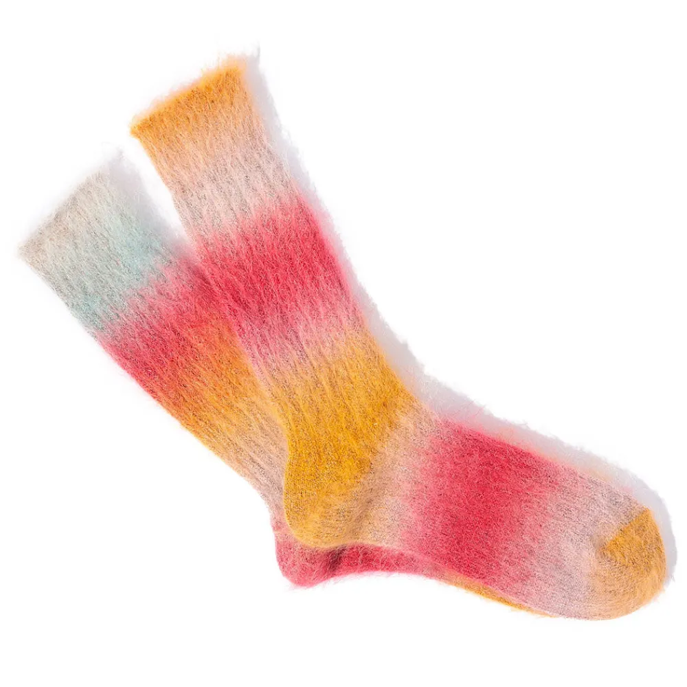 Store Anonymous ISM - Chaussettes Mohair - Orange