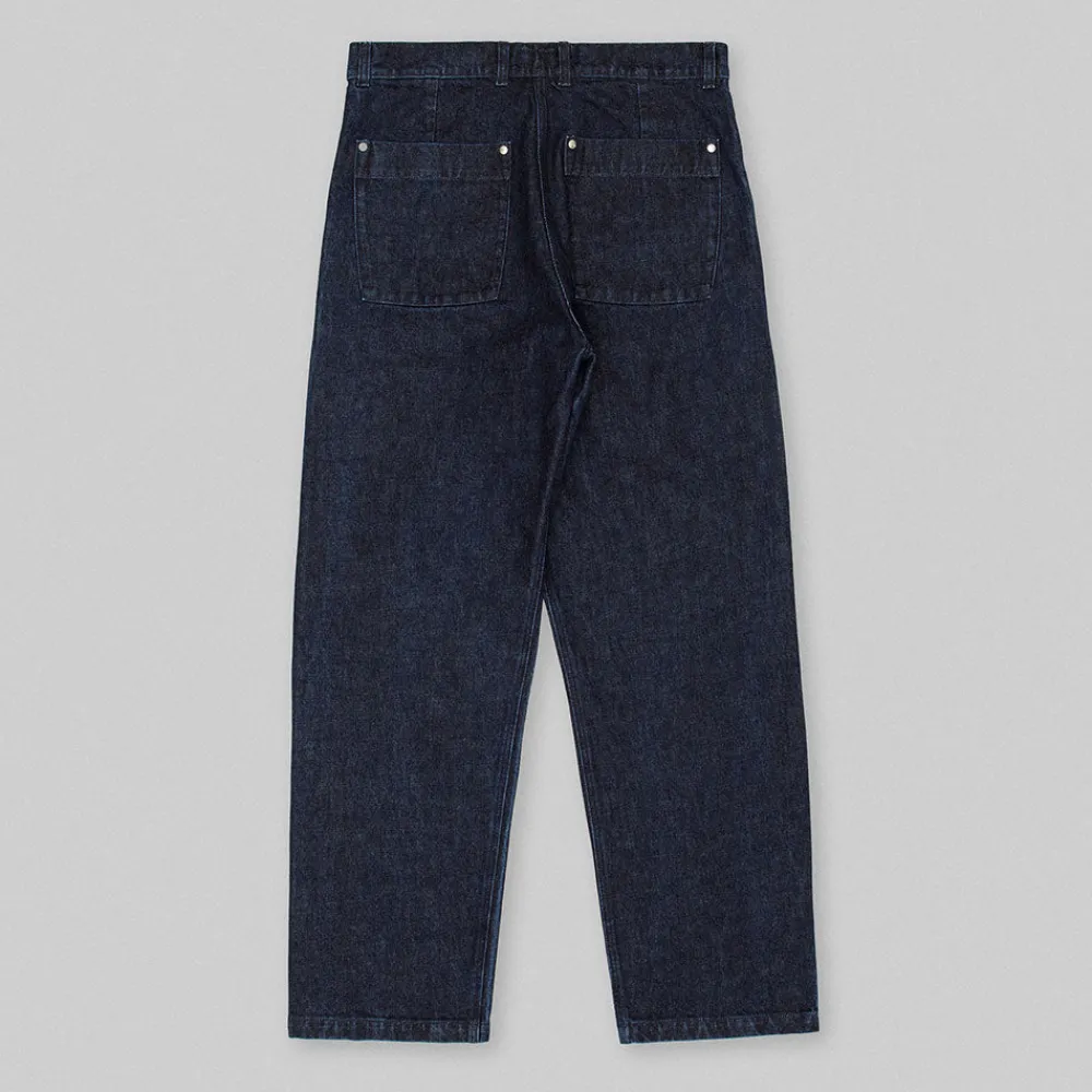 Online Arpenteur - Pantalon 5 Poches - Indigo