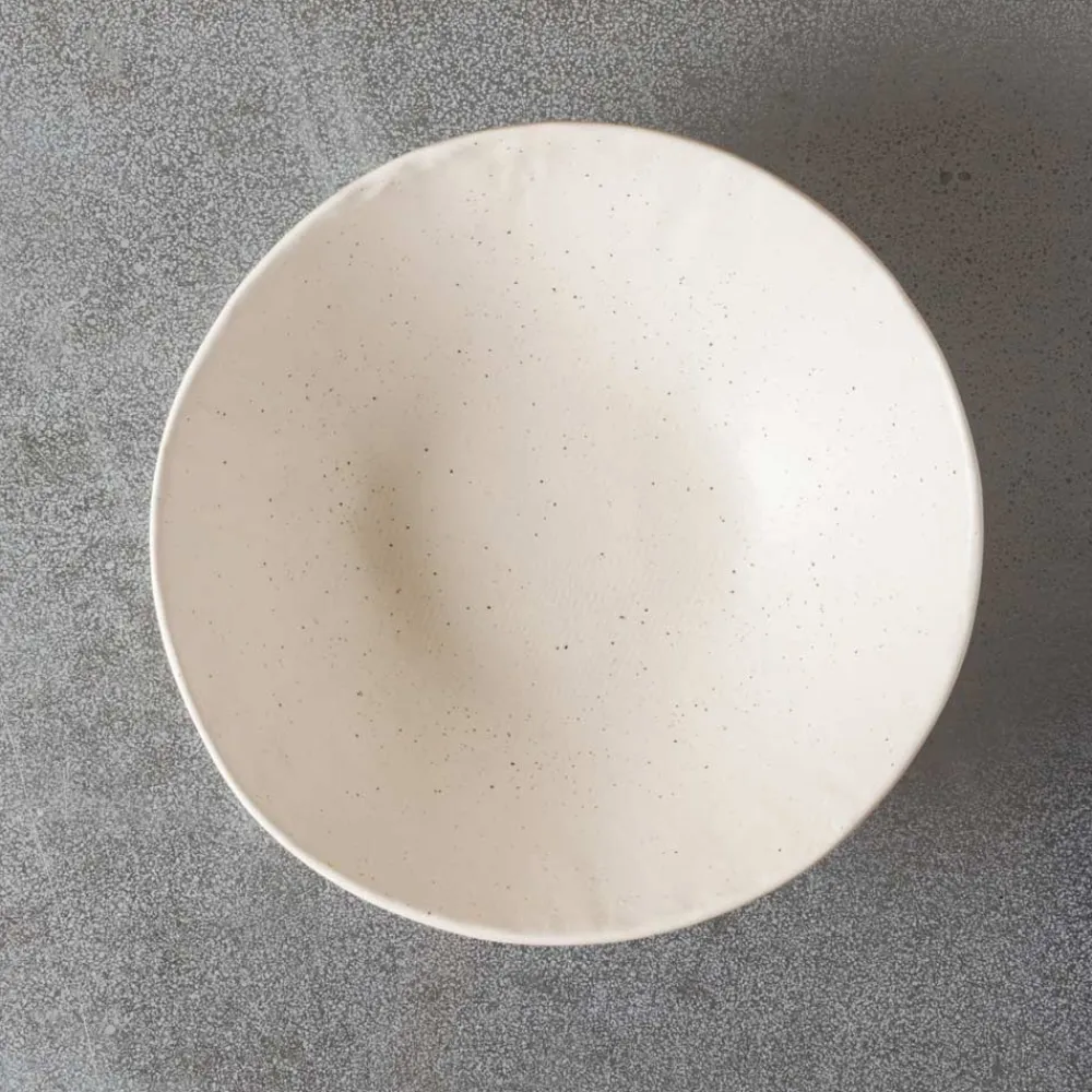 Flash Sale 1636 DEARTIS Assiette creuse en grès - Crème