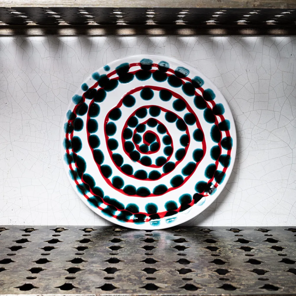 Best Sale MERCI Assiette plate en faïence Paola Navone