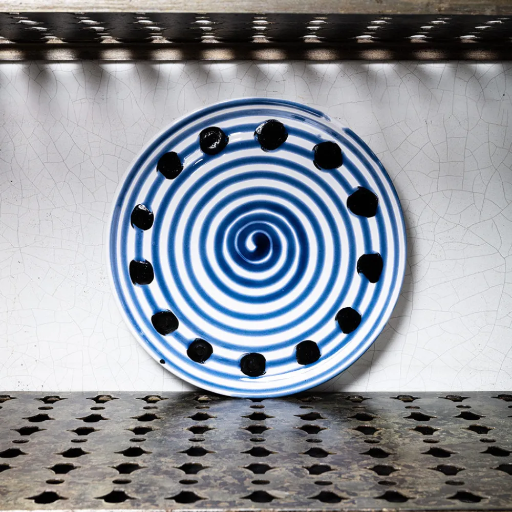 Clearance MERCI Assiette plate en faïence Paola Navone