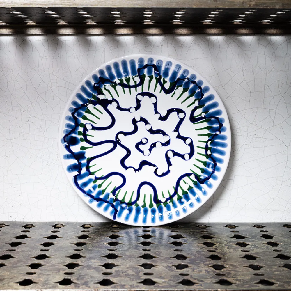 Best Sale MERCI Assiette plate en faïence Paola Navone