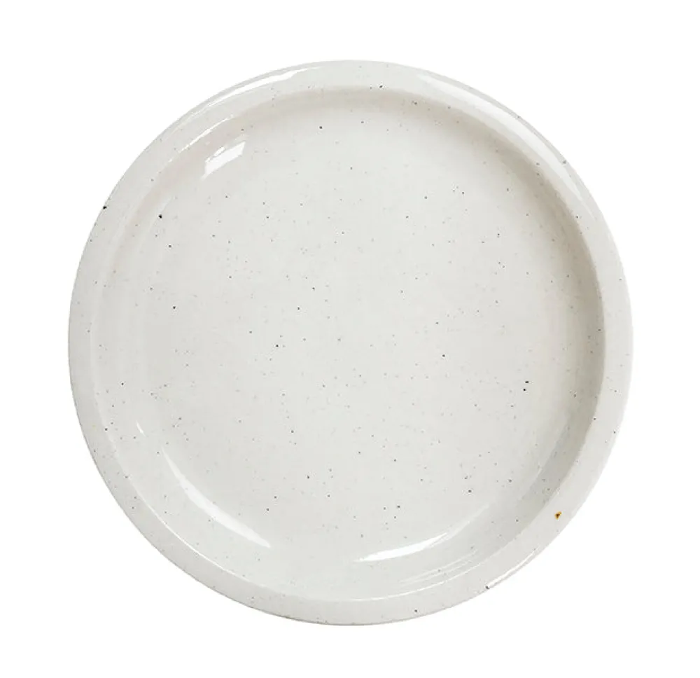 Best Sale 925 JARS CERAMISTES Assiette plate Réfectoire - Sable Brillant