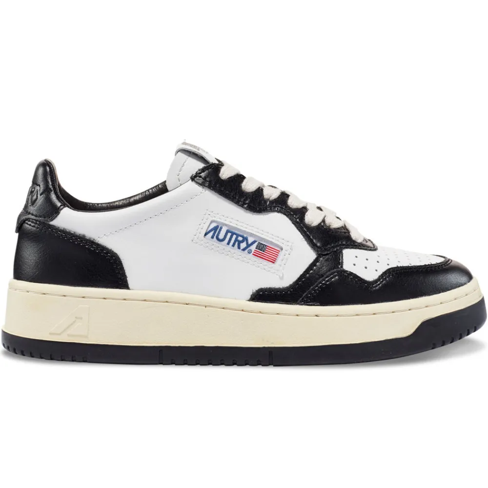 New Autry - Medalist Low Man - Noir/Blanc