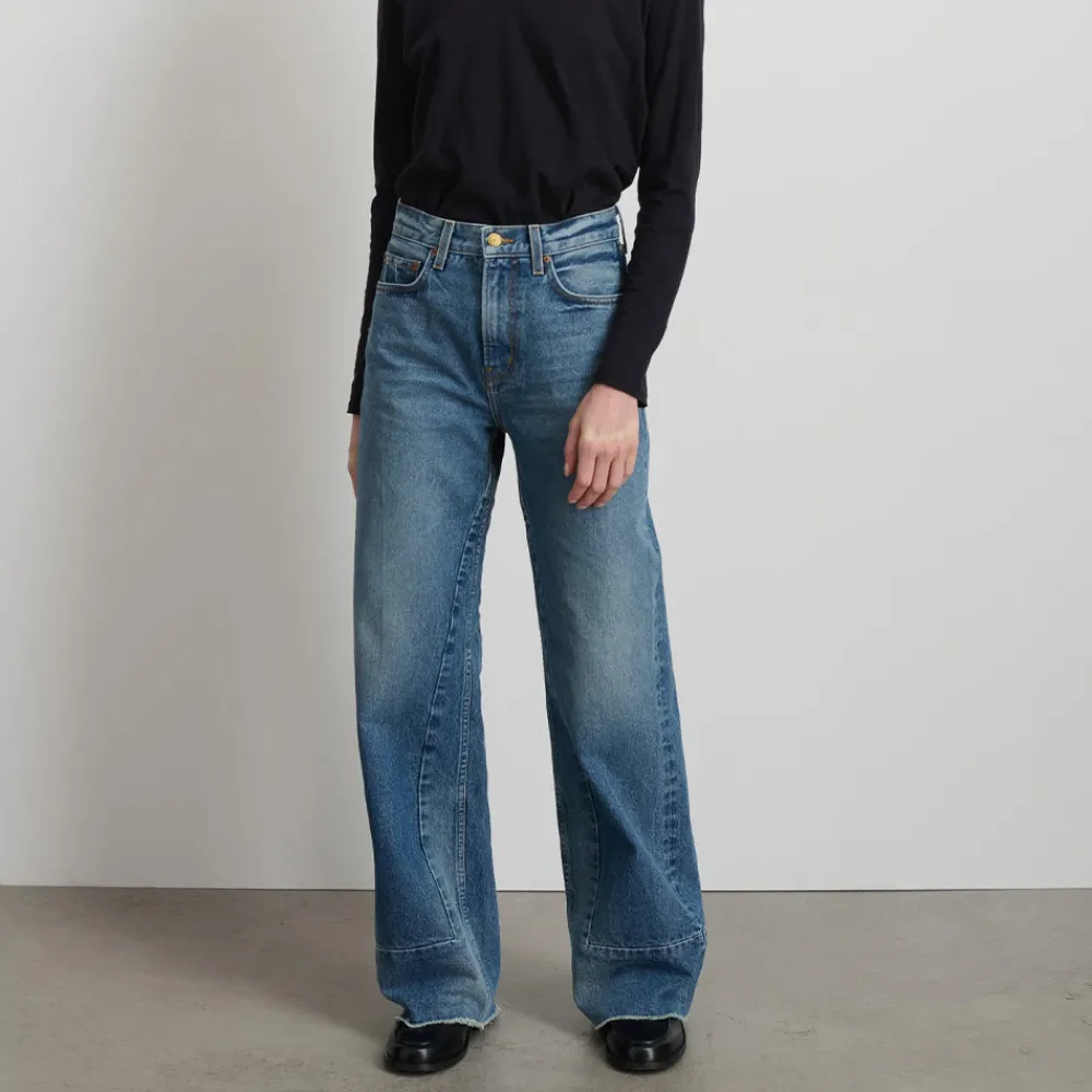 Flash Sale B SIDES - Jeans Marcel Culotte - Liselblue