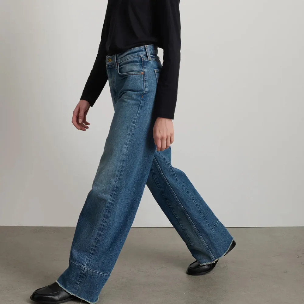 Flash Sale B SIDES - Jeans Marcel Culotte - Liselblue