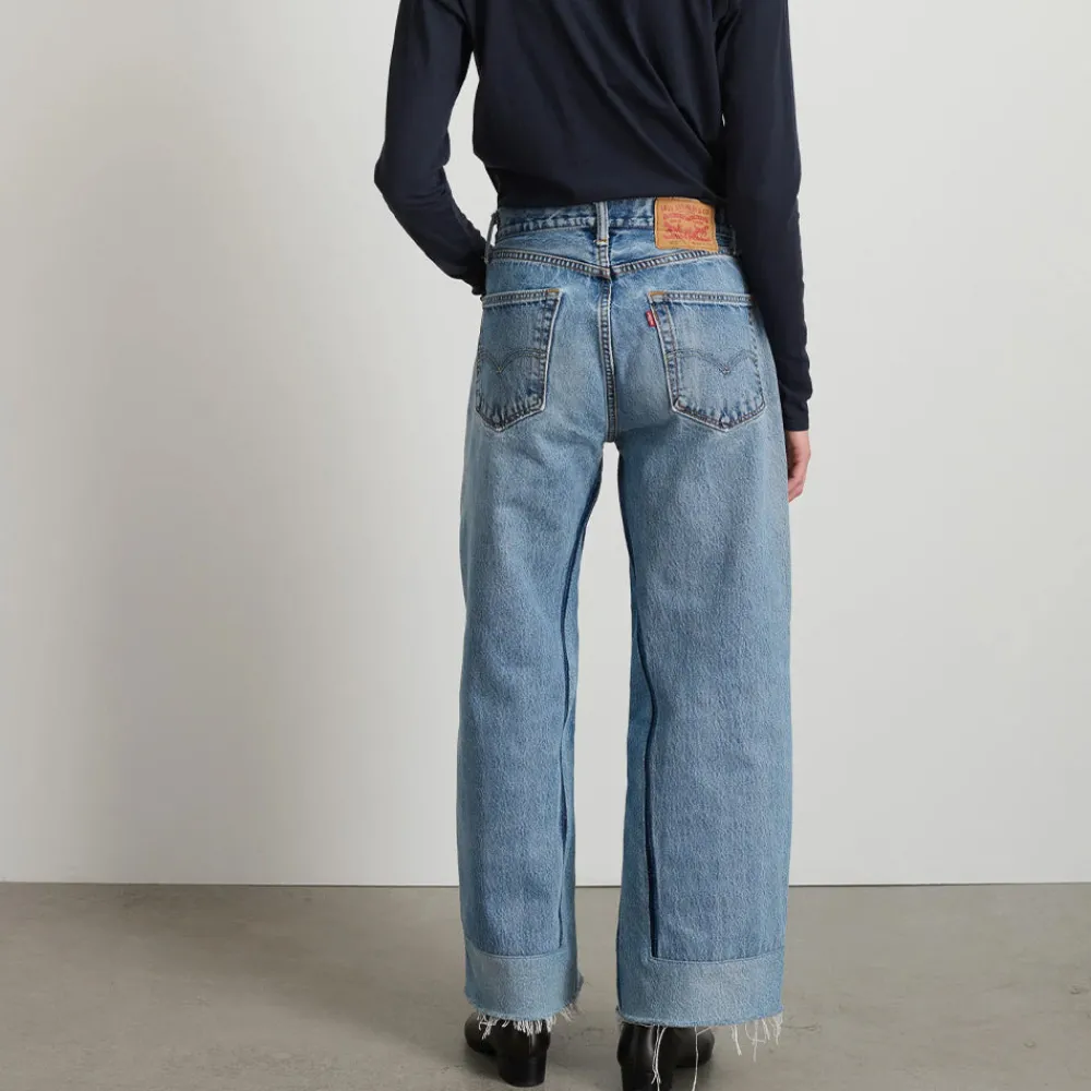 Fashion B SIDES - Jeans Reworked Culotte - Vintage Indigo