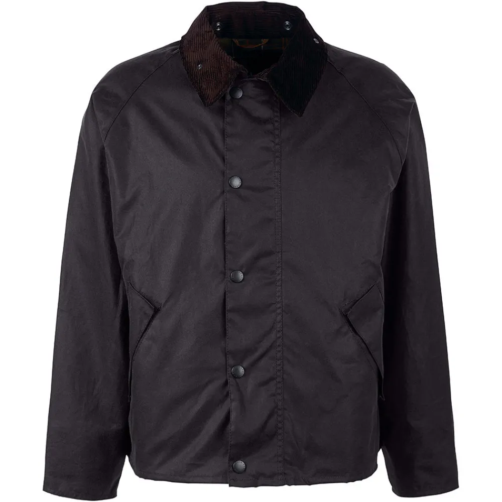 Shop Barbour - Veste Os Transport Wax - Marine