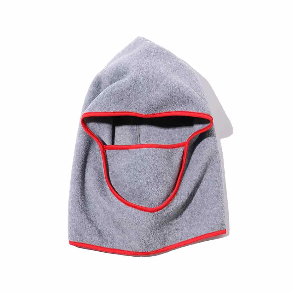 Best Sale BEAMS Plus - Cagoule - Gris & Rouge