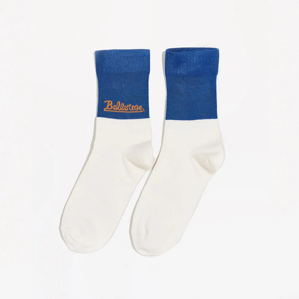 Cheap BELLEROSE - Chaussettes Bicolores - Bleu beige