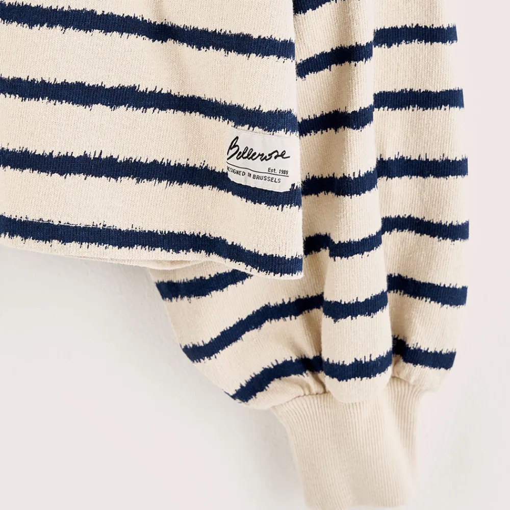 Shop BELLEROSE - Pull Franco - Rayures