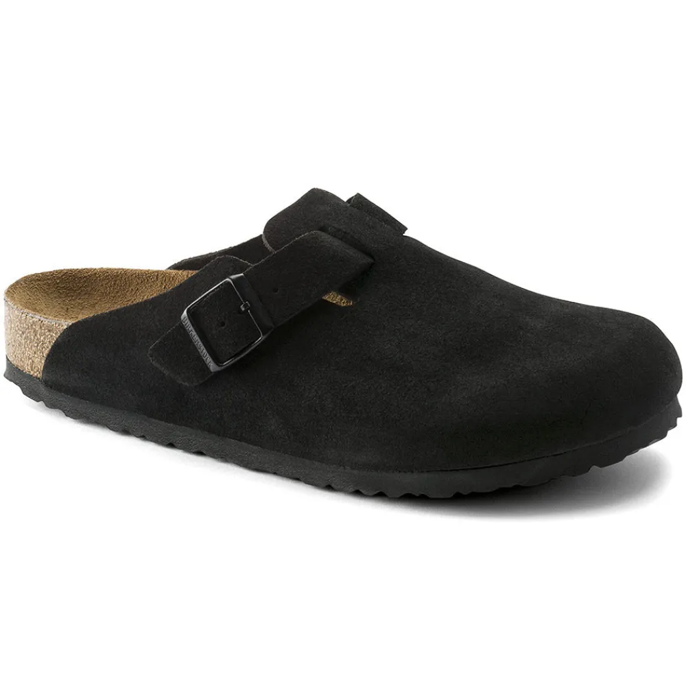 Fashion BIRKENSTOCK - Sabots Boston - Lit de pied souple - Noir