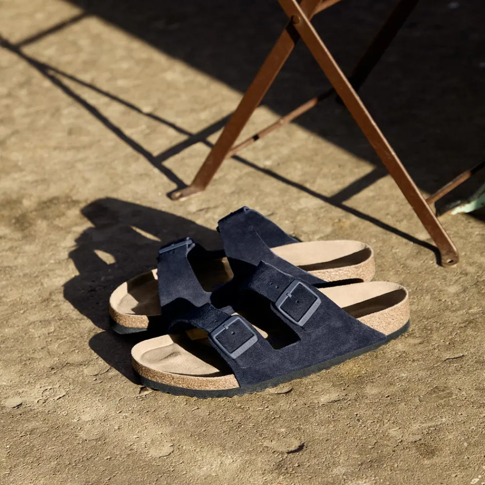 Outlet Birkenstock - Sandales Arizona - Marine Bleu
