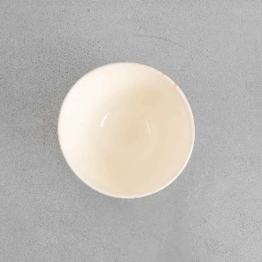 Outlet 244 FASANO Bol en faïence tacheté - Ambre