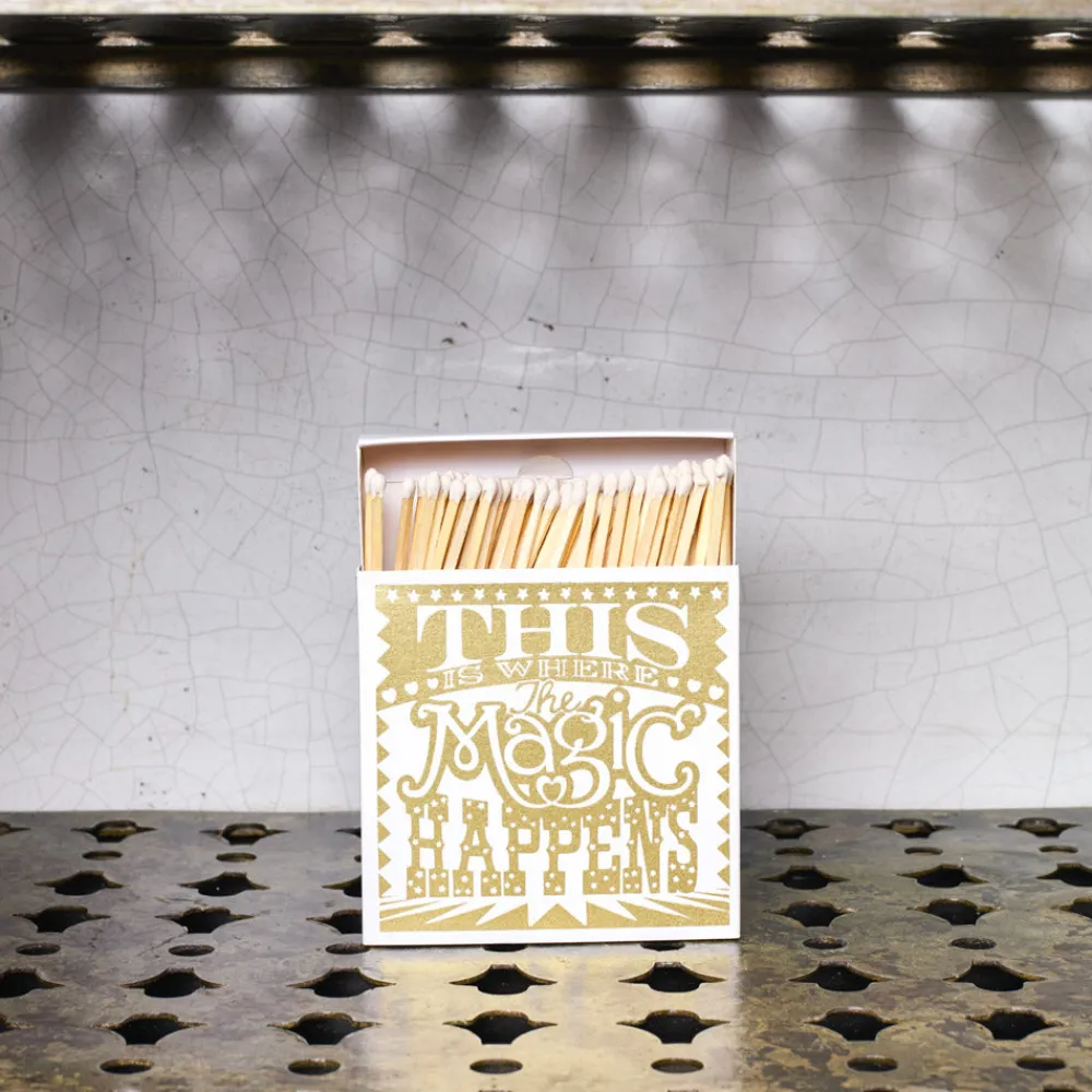 Store 590 FINE MATCH BOX Boîte de 150 grandes allumettes - Magic