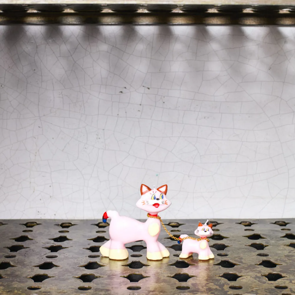 Cheap 2219 OLGA GOOSE Bougie - Pink Cats