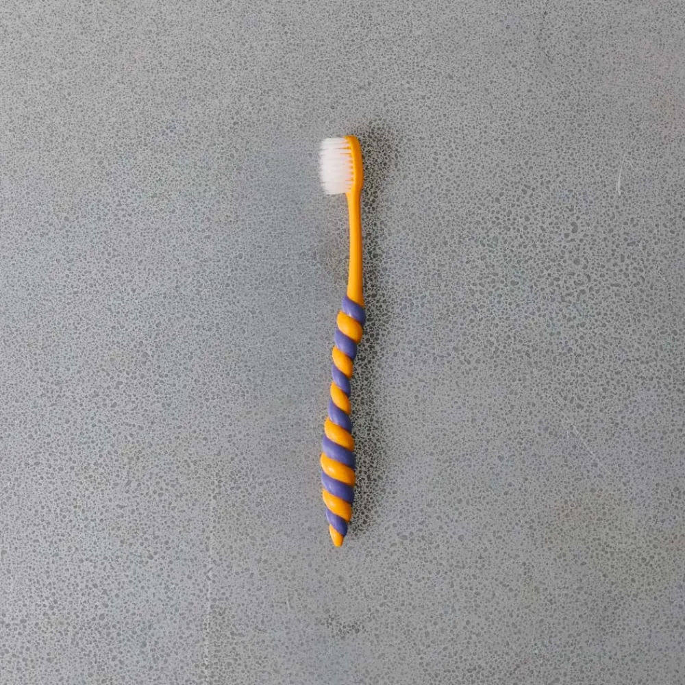 Online 2235 TWIZZLEY Brosse à dent - Jaune & Marine