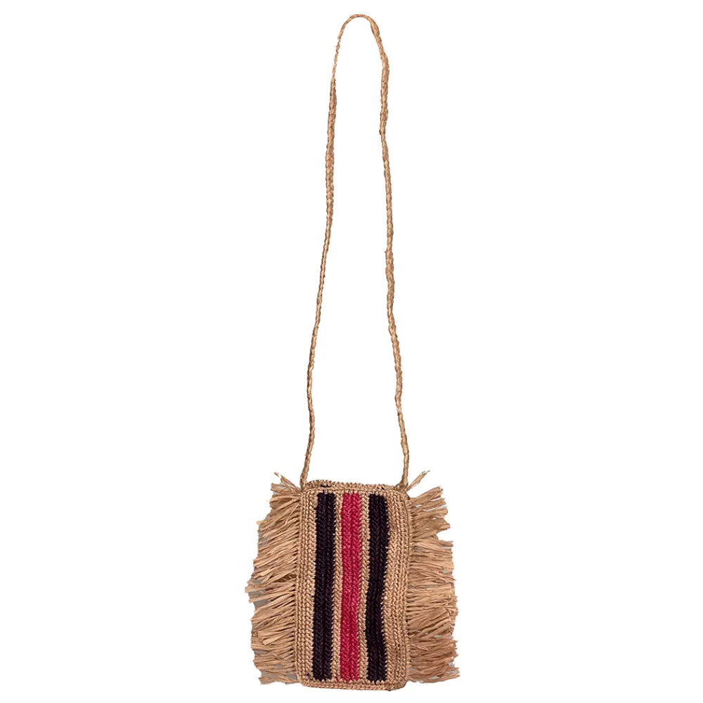 Shop CAMALYA - Sac bandoulière Gao - & Corail Bleu