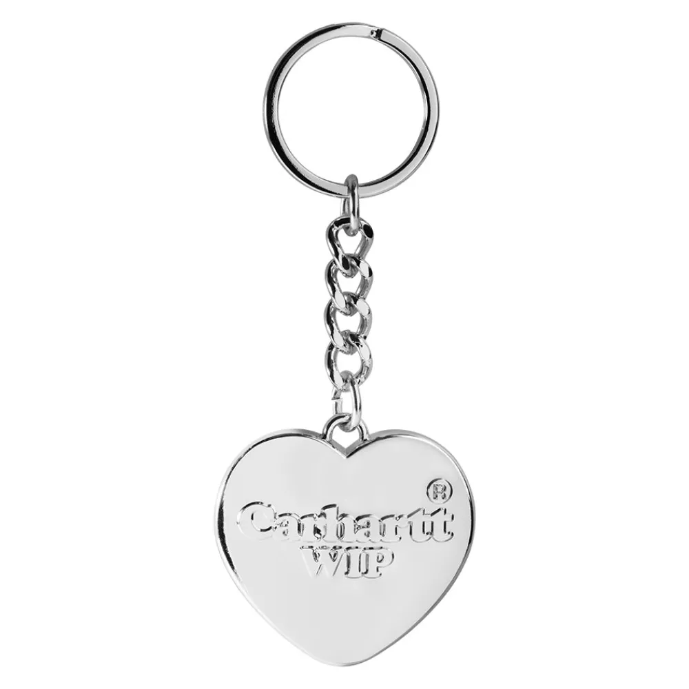 Cheap CARHARTT WIP - Porte clé Heart - Silver