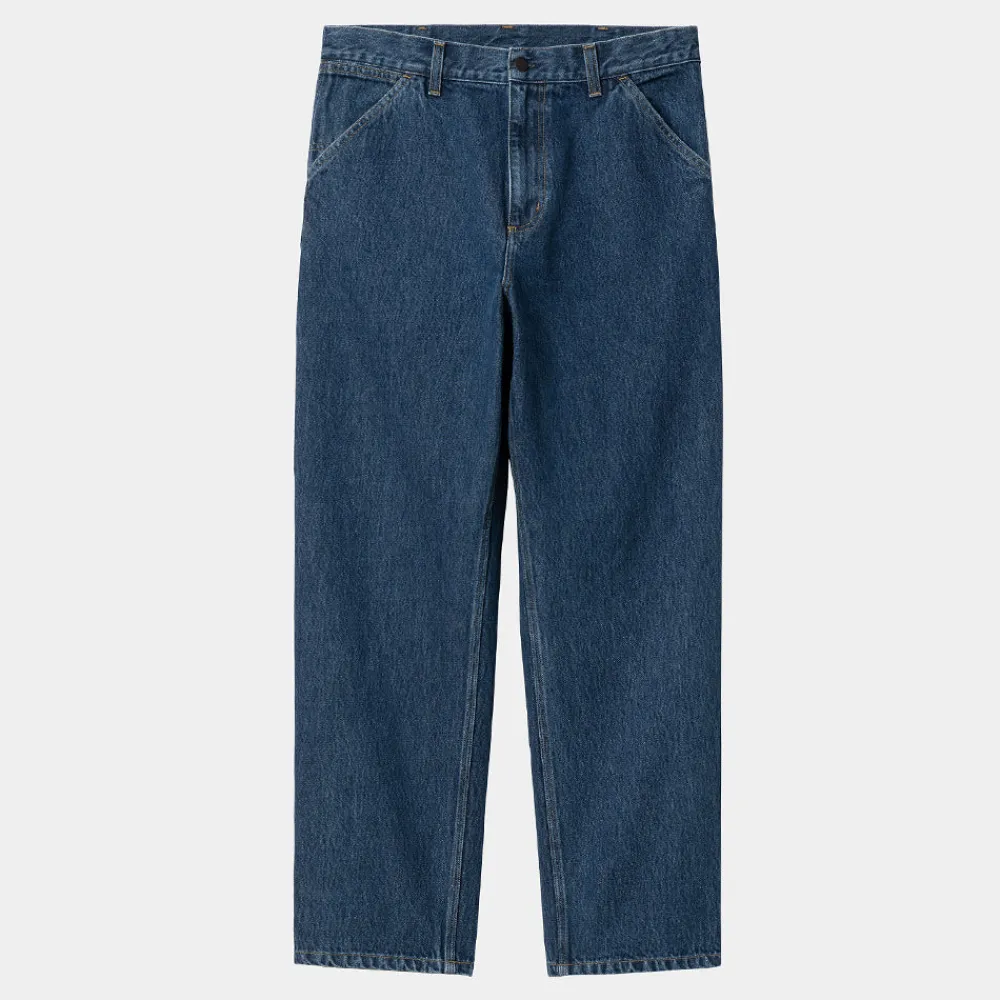 New Carhartt WIP - Single Knee Pant - Bleu