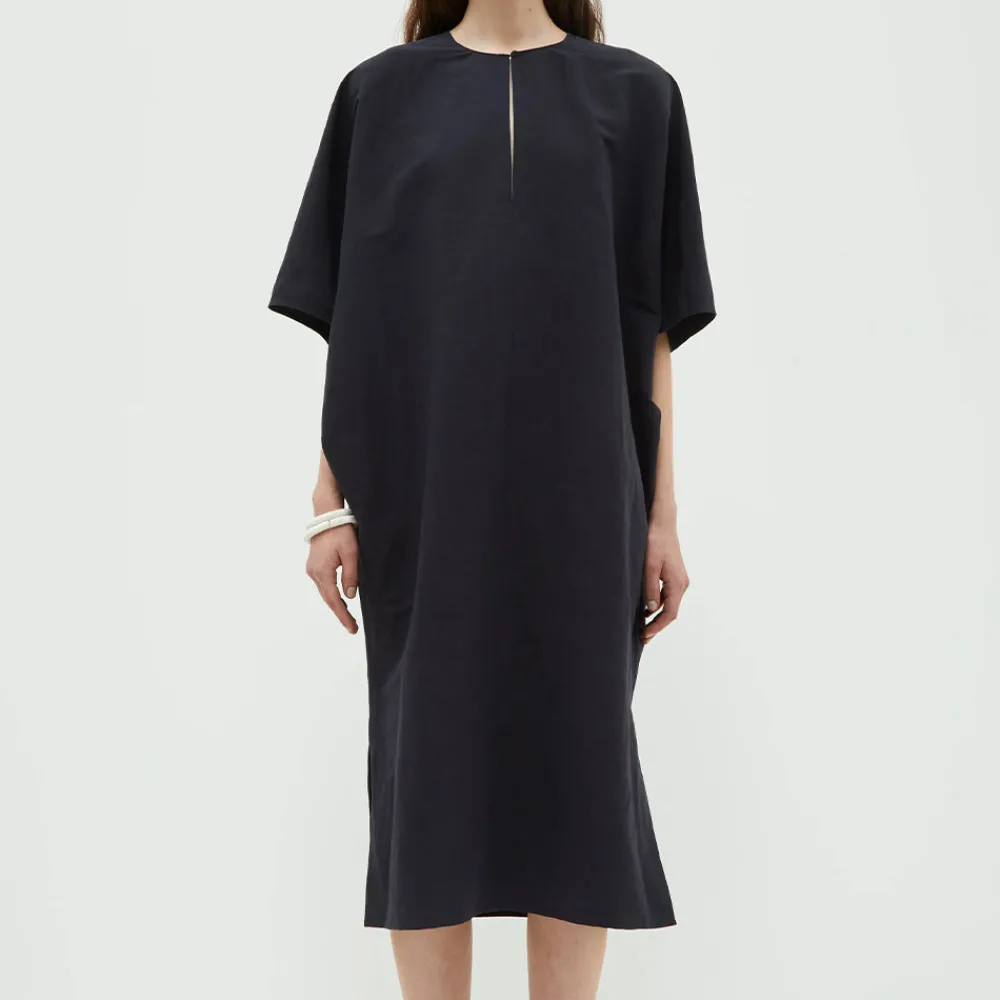 Fashion Christian Wijnants - Robe Dune - Marine