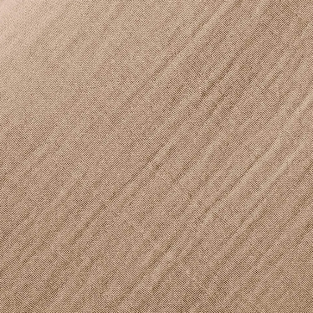 Best 2100 GAZEX Coussin rectangle en gaze de coton - Beige Quai de Seine BeigeQuaideSeine