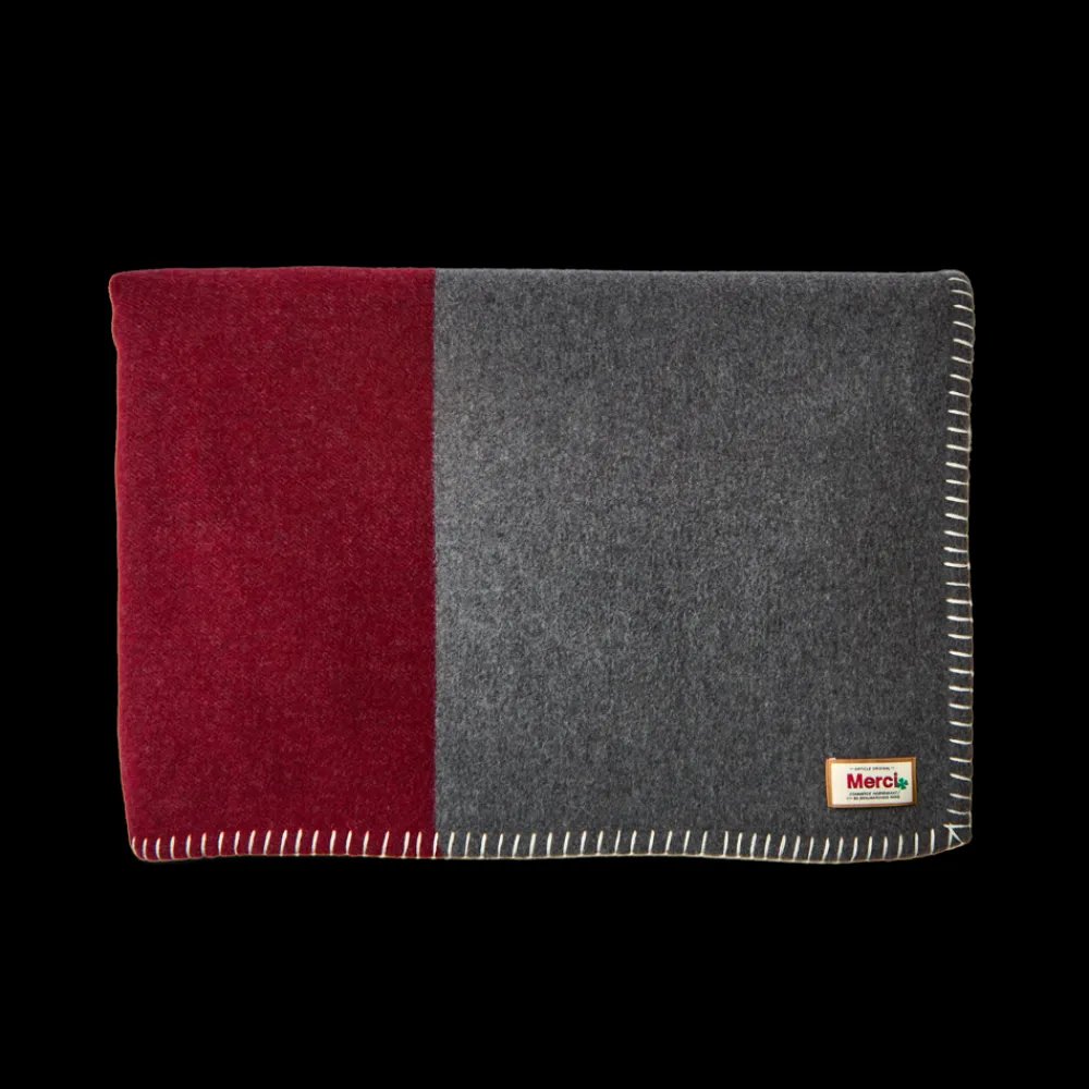 New 2138 TESSILECHITI Couverture Merci - Gris