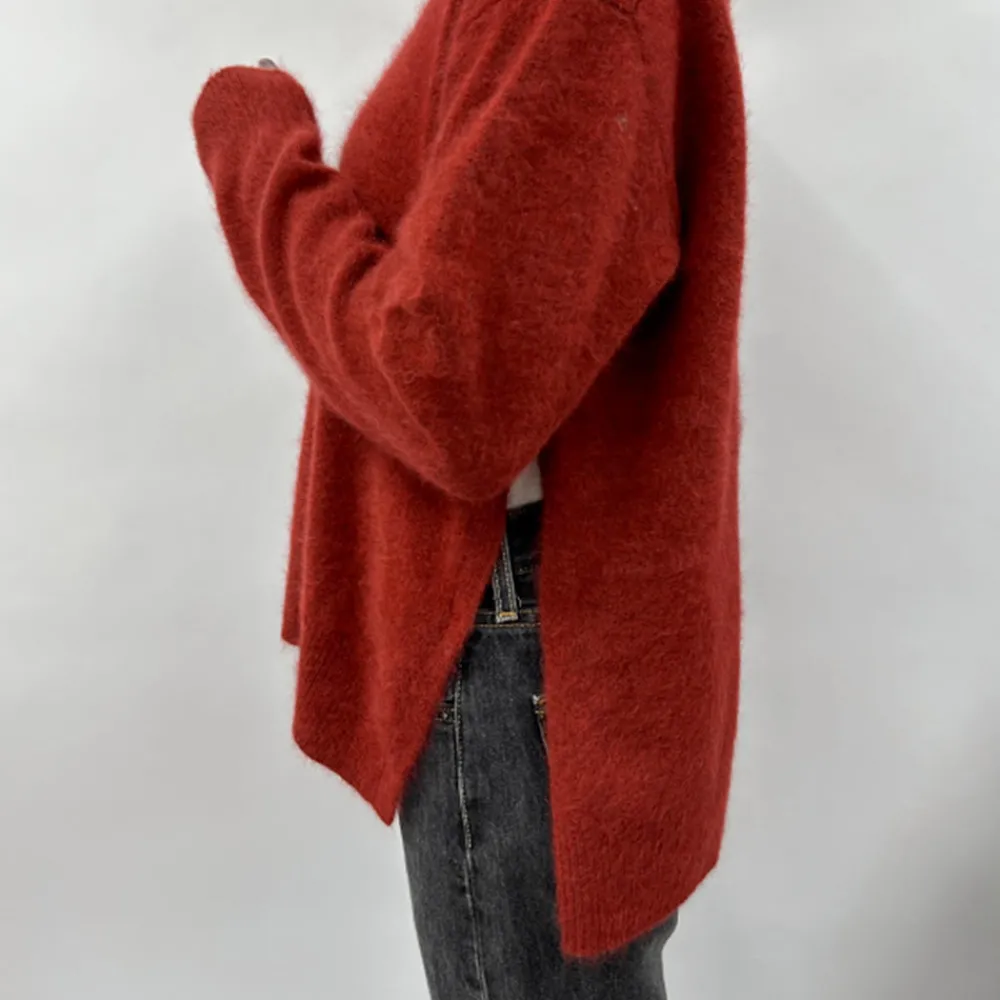 Outlet CT Plage - Pull Fendu - Rouge