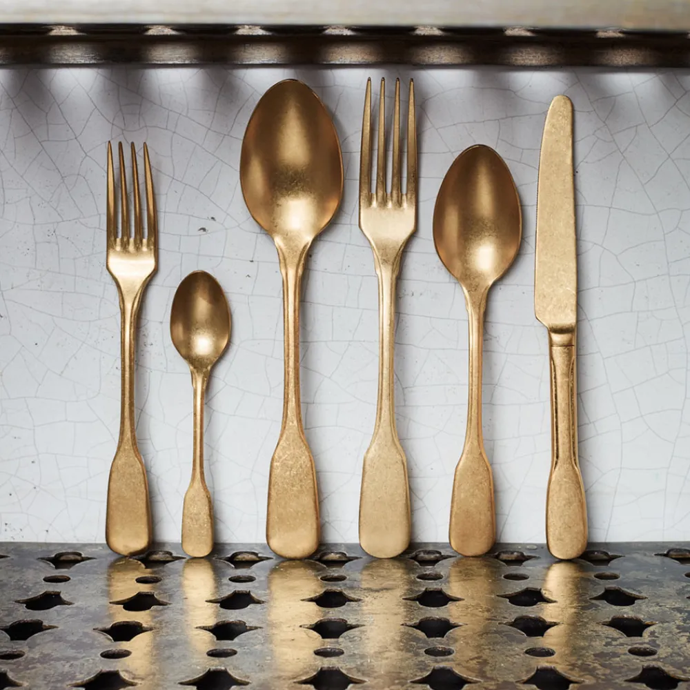 Flash Sale 683 KN INDUSTRIE Cuillère de service Bricklane - Vintage Gold
