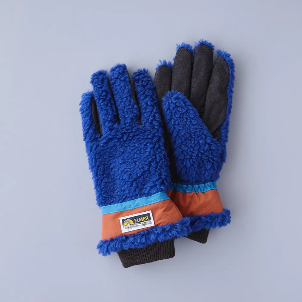 Online ELMER  ELMER - Gants Teddy 5FGR - Bleu
