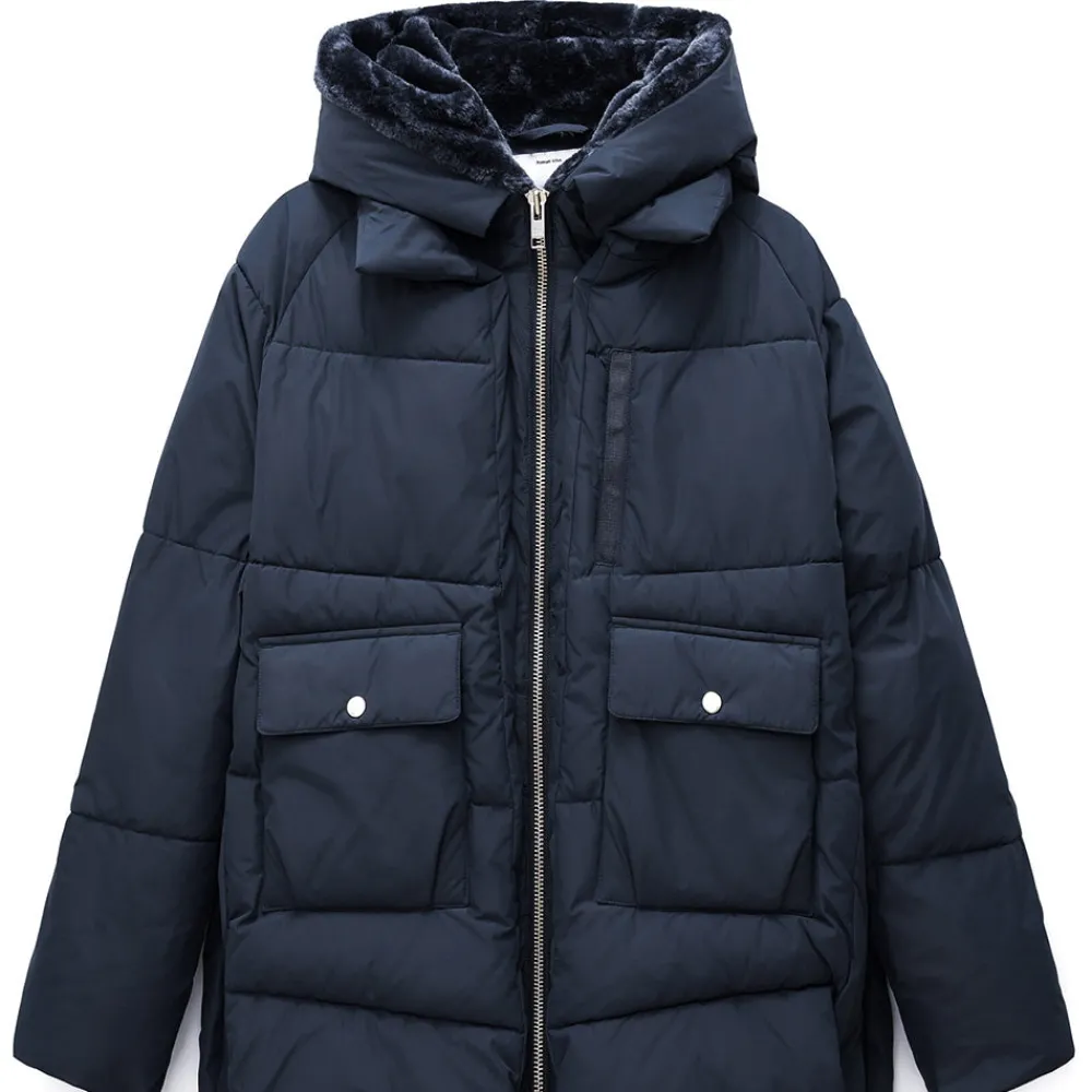 Shop Embassy of Bricks and Logs - Veste Polaire Lydon - Bleu Marine