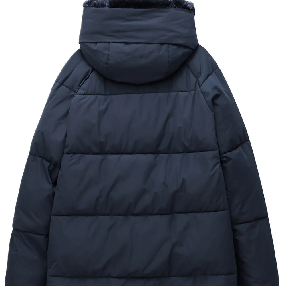 Shop Embassy of Bricks and Logs - Veste Polaire Lydon - Bleu Marine