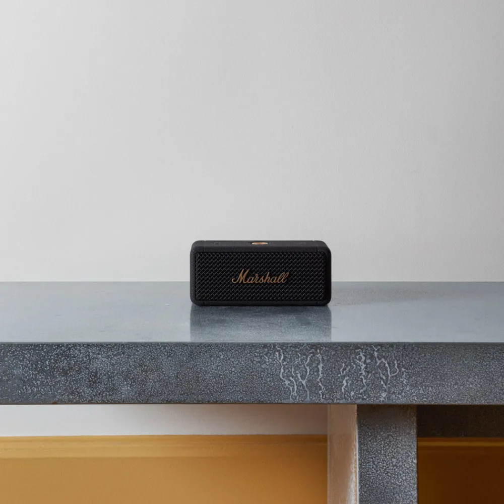 Fashion 1709 ASCENDEO Enceinte portable Emberton II BT Black & Brass - Marshall