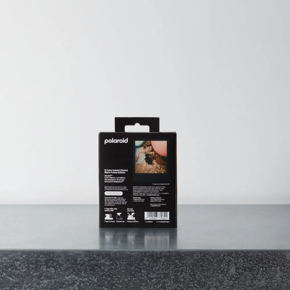 Discount 1907 IMPOSSIBLE Films instantanés Couleur pour i-Type - Black Frame Edition