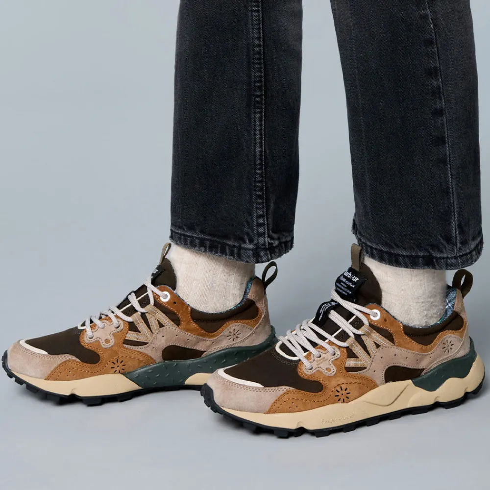 Outlet Flower Mountain - Baskets Yamano 3 Uni - Marron/ Beige