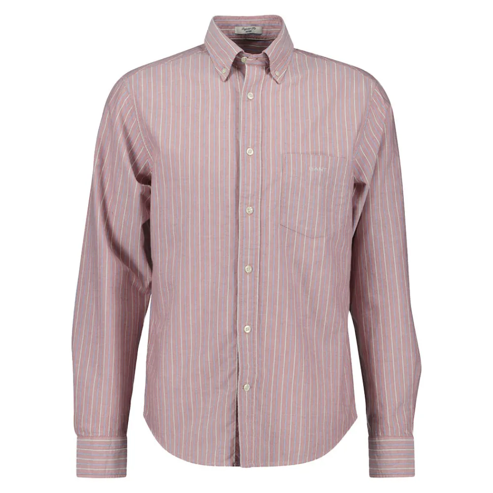 Outlet GANT - Chemise Oxford - Rouge