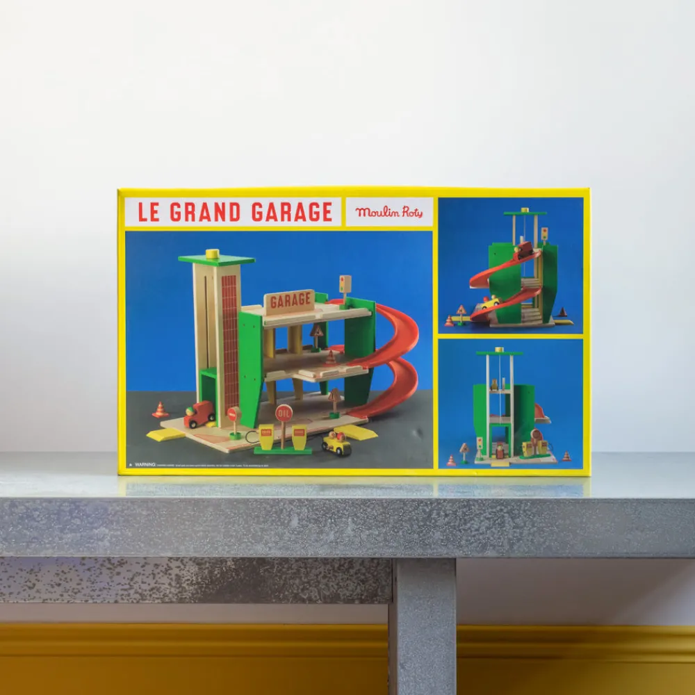 New 1893 MOULIN ROTY Garage en bois "Dans la ville"