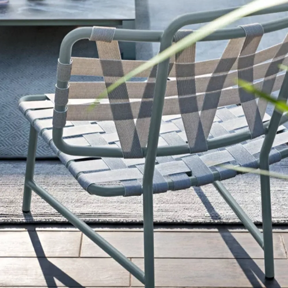 Store 202 GERVASONI Gervasoni - Fauteuil Inout n°856 - Oxido Gris