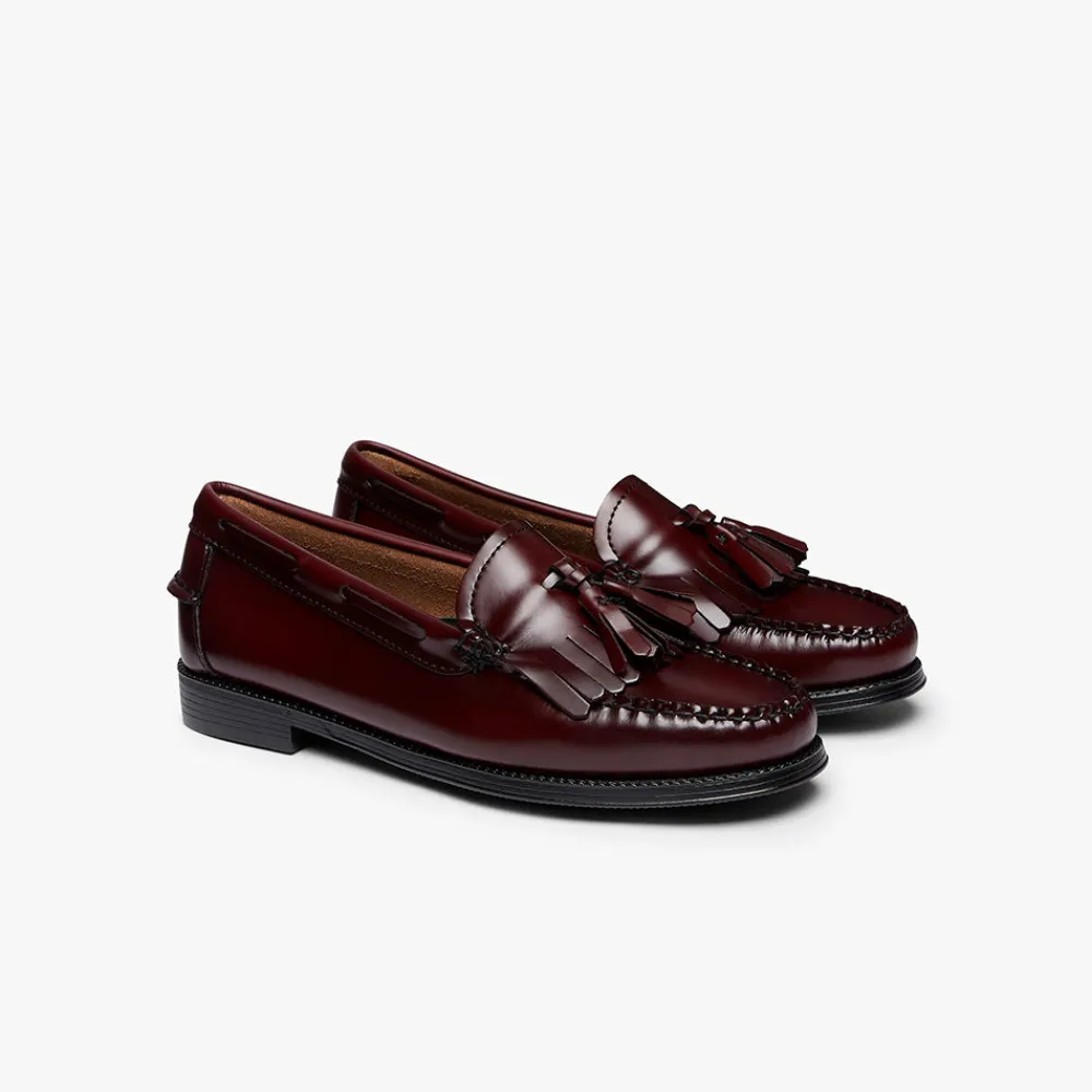 Store GH Bass - Mocassins Weejun Wnb Esther Kilt - Bordeaux