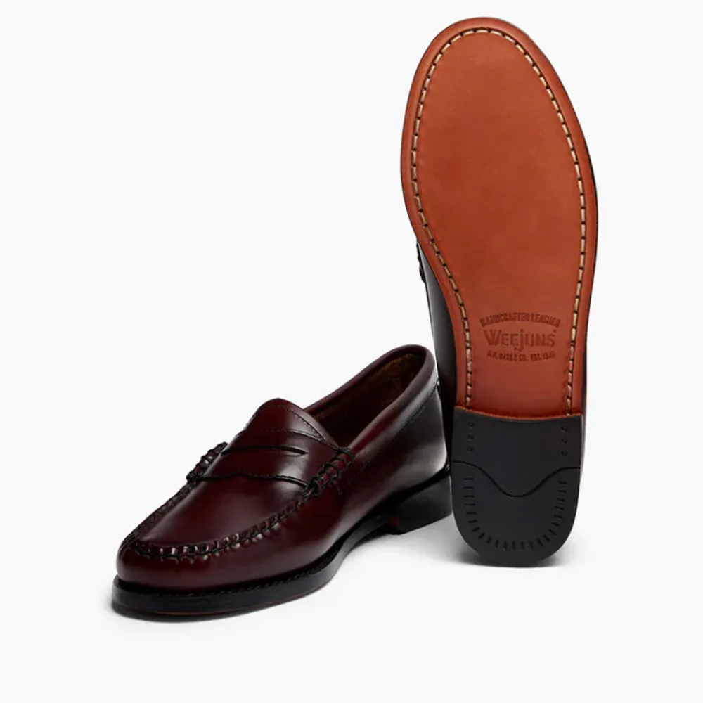 Sale GH Bass - Mocassins Weejuns Penny - Bordeaux Rouge