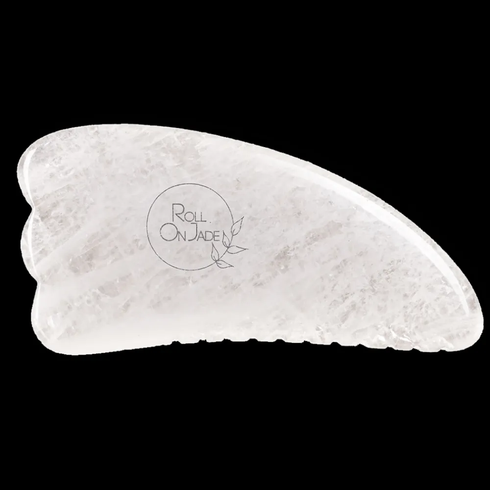 Fashion 877 ROLL ON JADE Gua Sha en quartz pour le corps - Cristal - Roll on Jade