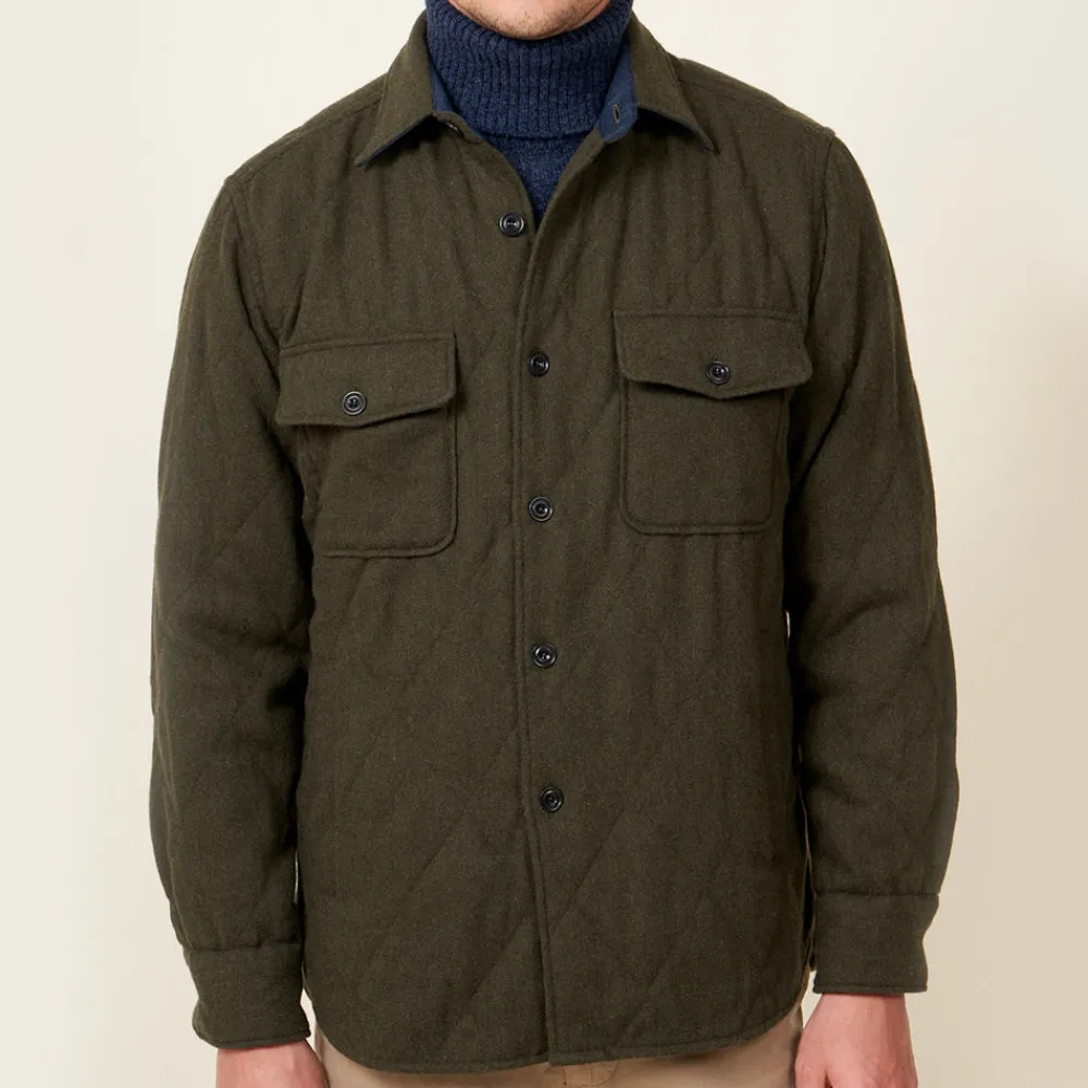 Hot HARTFORD - Chemise Peter - Kaki