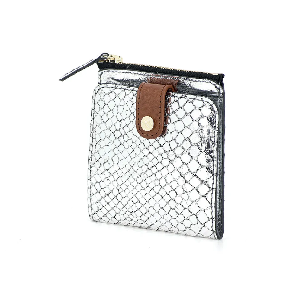 Sale HERBERT FRERE SOEUR Herbert Frère Soeur - Porte monnaie Le Paris-Lisbonne Boa - Argent