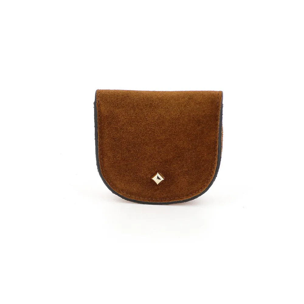 Cheap HERBERT FRERE SOEUR Herbert Frère Soeur - Porte monnaie Le Tigrou Velours - Chocolat