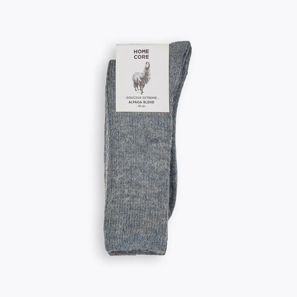 Flash Sale Homecore - Chaussettes Alpaga - Denim